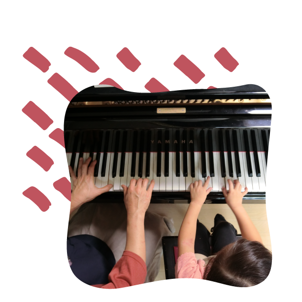 キッズのピアノ